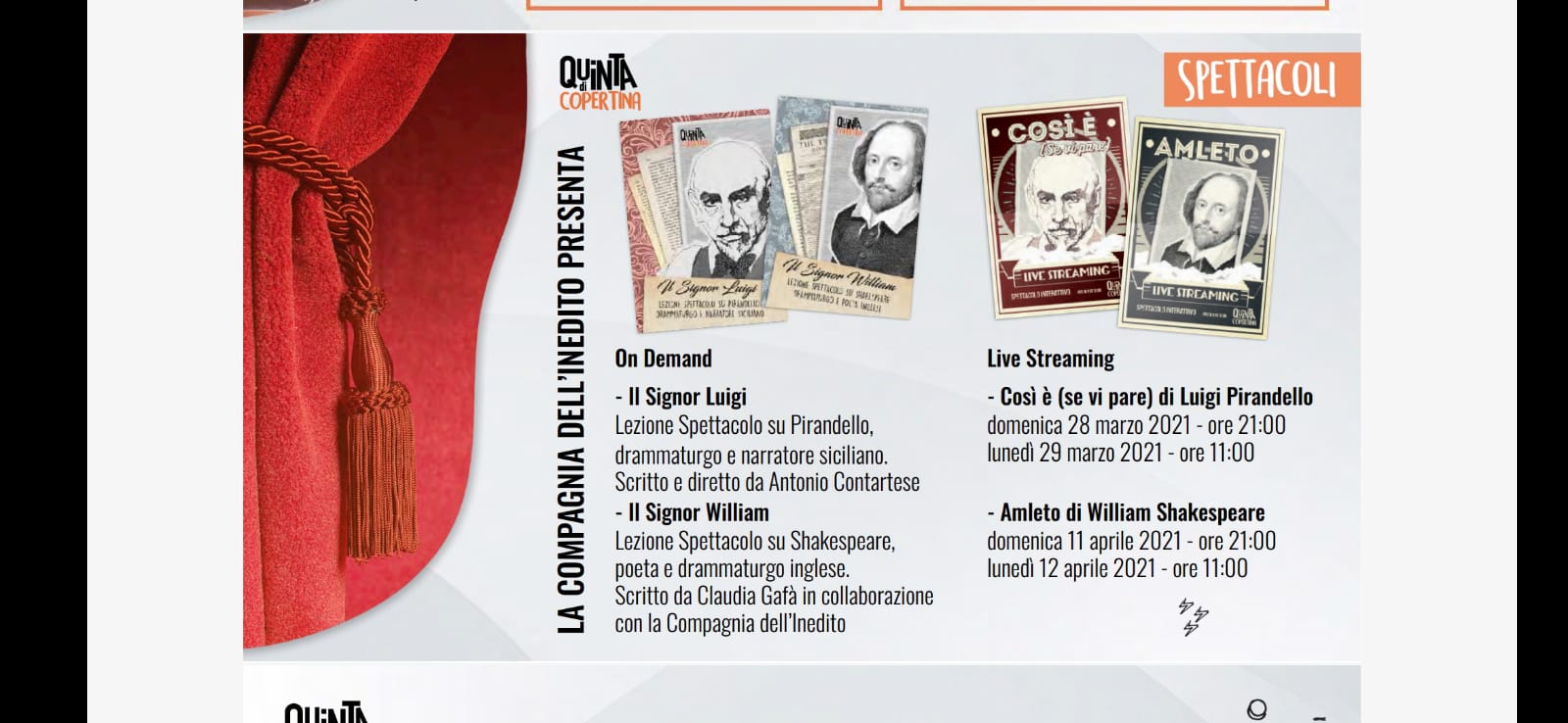 In Scena… Così è (se vi pare)