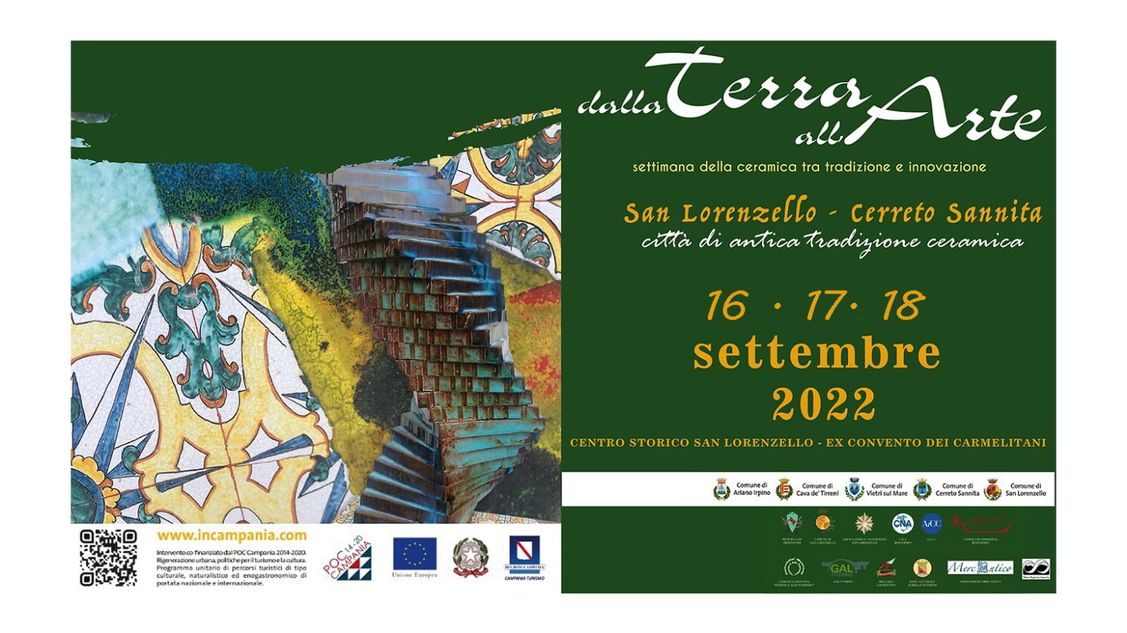 “Dalla Terra All’arte” – Le hostess dell’IIS Faicchio presenti all’evento
